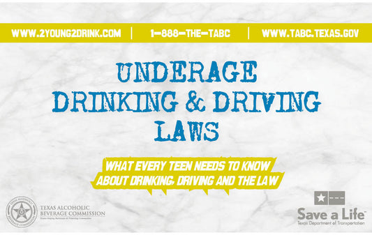 Teen Drinking and Driving Booklet (English)