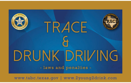 TRACE Drinking and Driving Booklet