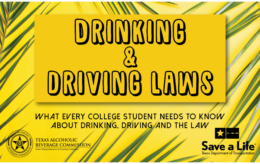 College Drinking and Driving Booklet