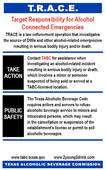 TRACE Information Card